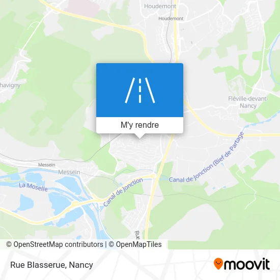 Rue Blasserue plan