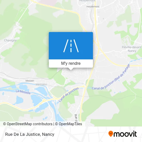 Rue De La Justice plan