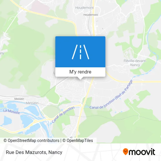 Rue Des Mazurots plan