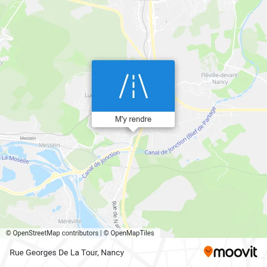 Rue Georges De La Tour plan