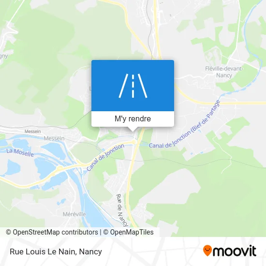 Rue Louis Le Nain plan