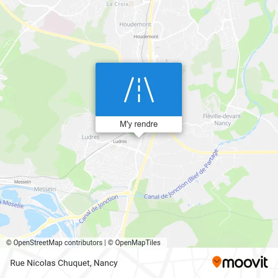 Rue Nicolas Chuquet plan