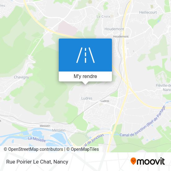 Rue Poirier Le Chat plan