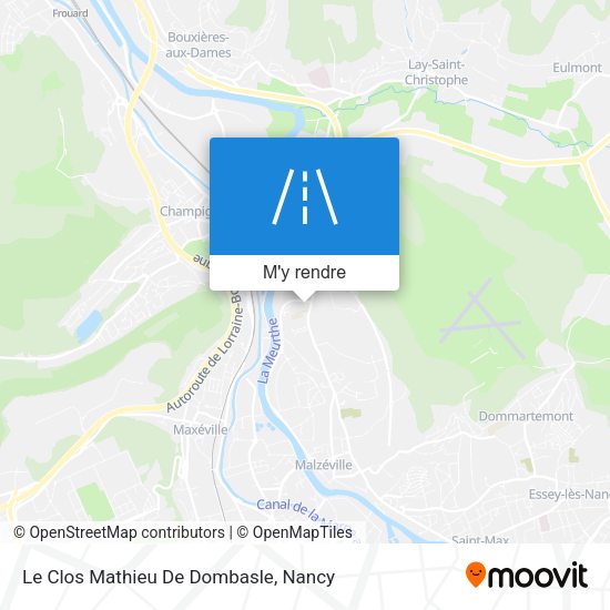 Le Clos Mathieu De Dombasle plan