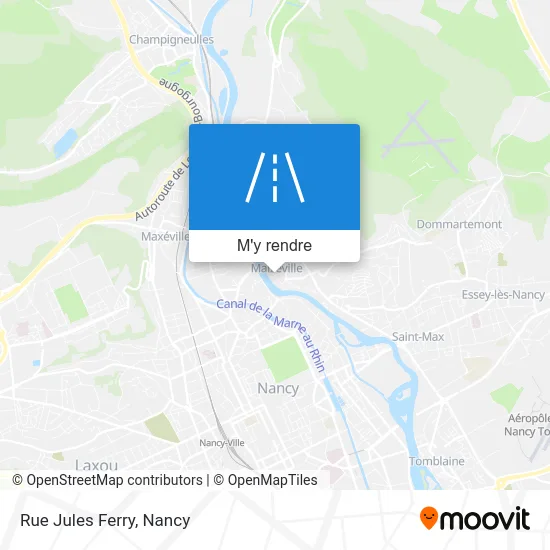 Rue Jules Ferry plan