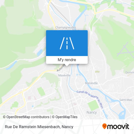 Rue De Ramstein Miesenbach plan