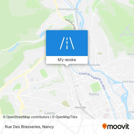 Rue Des Brasseries plan