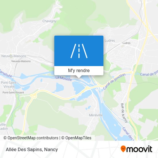 Allée Des Sapins plan