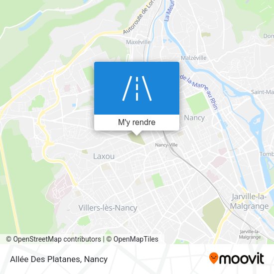 Allée Des Platanes plan