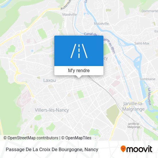 Passage De La Croix De Bourgogne plan