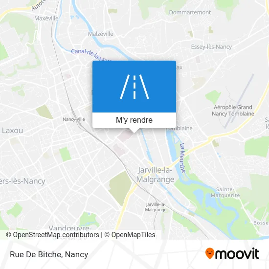 Rue De Bitche plan