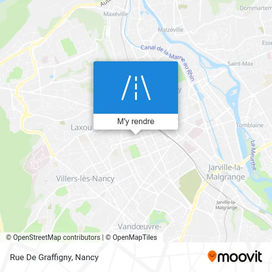 Rue De Graffigny plan