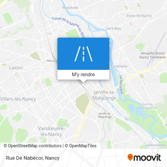 Rue De Nabécor plan