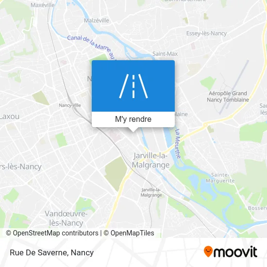 Rue De Saverne plan