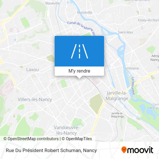 Rue Du Président Robert Schuman plan