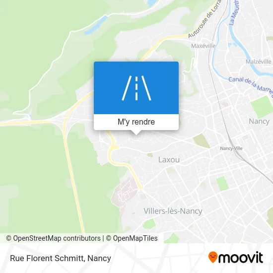 Rue Florent Schmitt plan