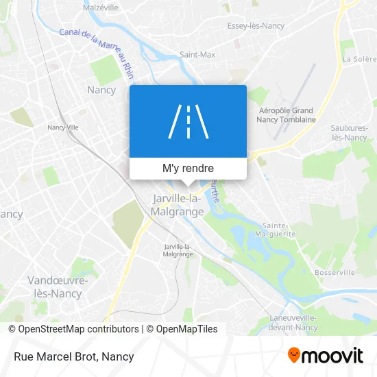 Rue Marcel Brot plan