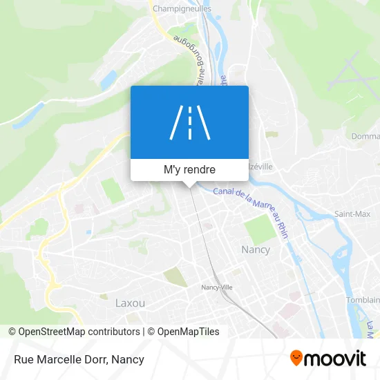 Rue Marcelle Dorr plan