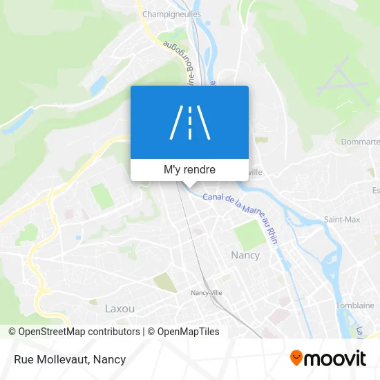 Rue Mollevaut plan