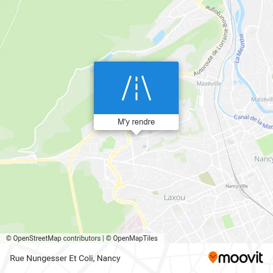 Rue Nungesser Et Coli plan