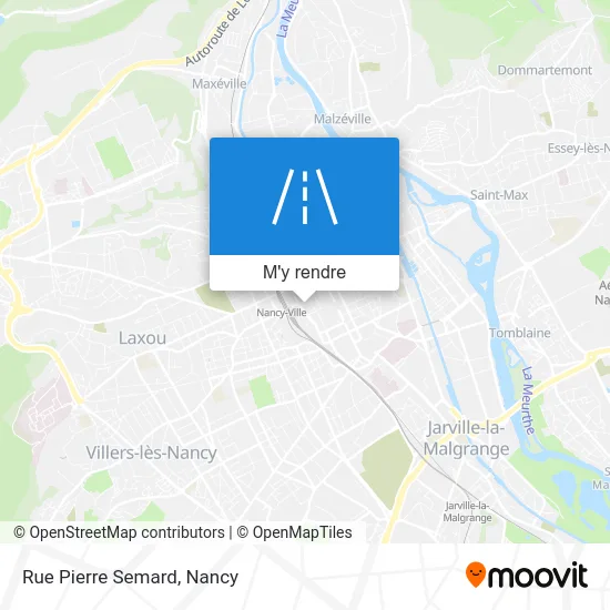 Rue Pierre Semard plan
