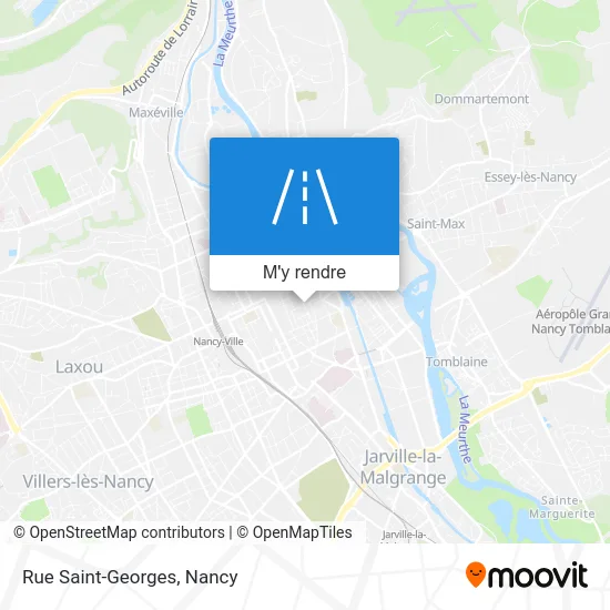 Rue Saint-Georges plan