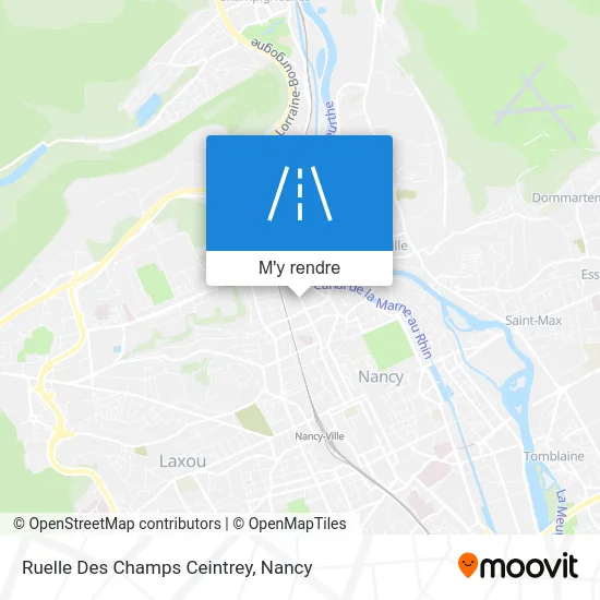 Ruelle Des Champs Ceintrey plan