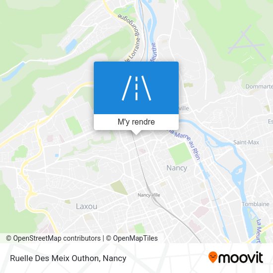 Ruelle Des Meix Outhon plan