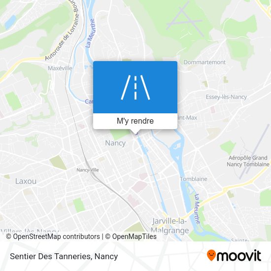 Sentier Des Tanneries plan