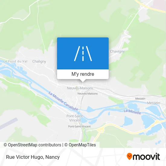 Rue Victor Hugo plan