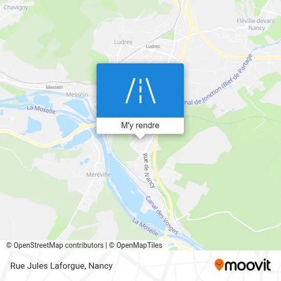 Rue Jules Laforgue plan