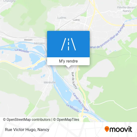 Rue Victor Hugo plan