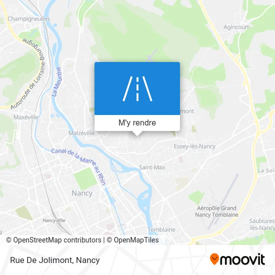 Rue De Jolimont plan