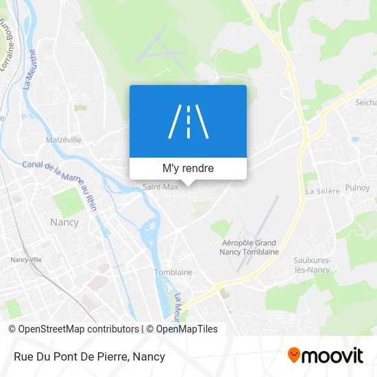 Rue Du Pont De Pierre plan