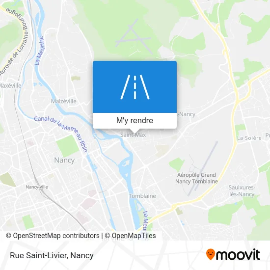 Rue Saint-Livier plan