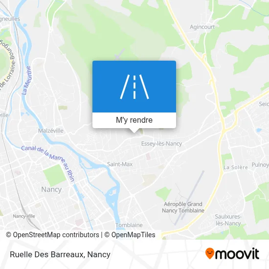 Ruelle Des Barreaux plan