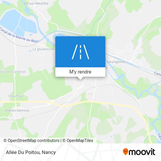 Allée Du Poitou plan