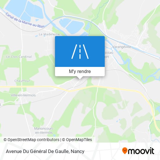 Avenue Du Général De Gaulle plan