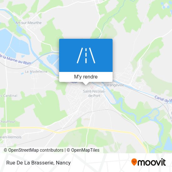 Rue De La Brasserie plan