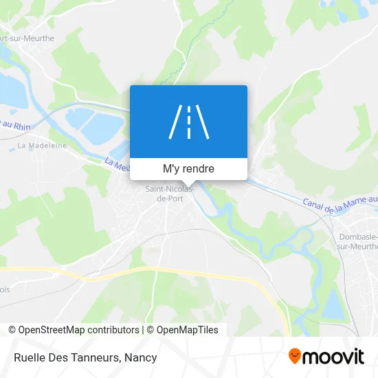 Ruelle Des Tanneurs plan