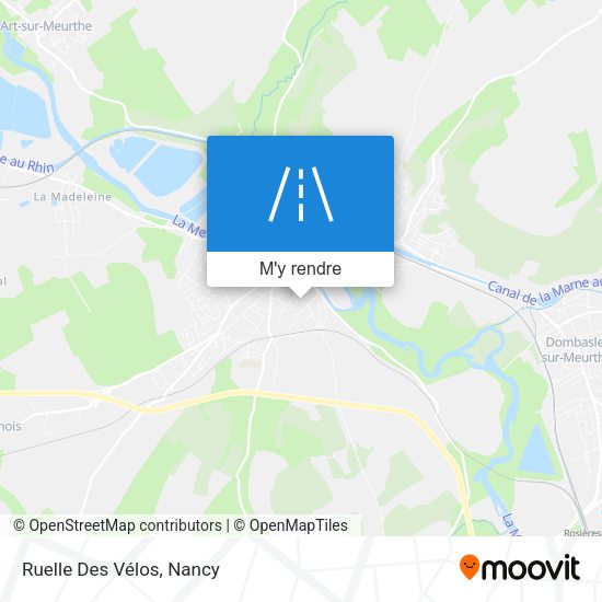 Ruelle Des Vélos plan