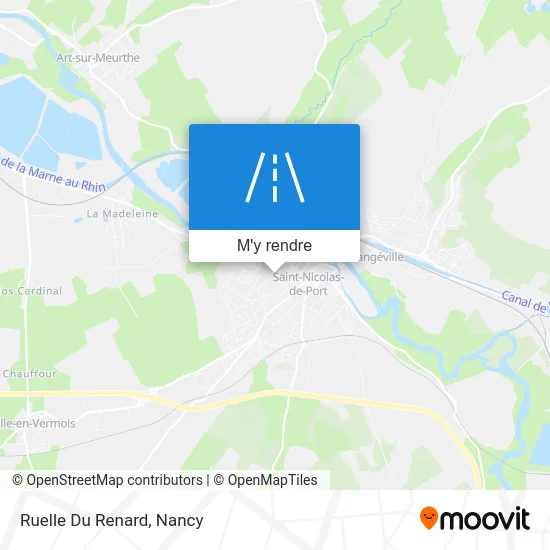 Ruelle Du Renard plan