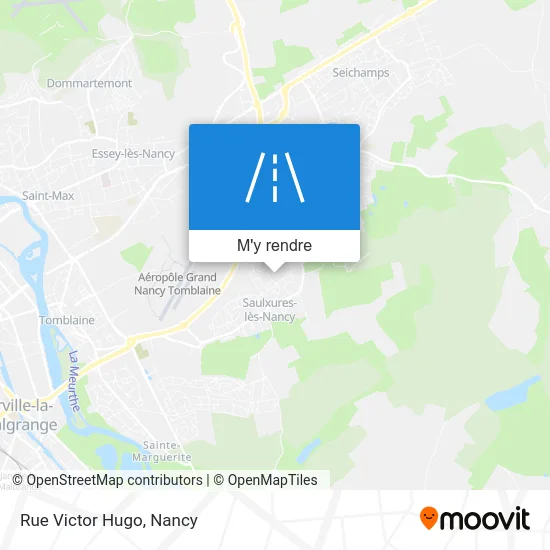 Rue Victor Hugo plan