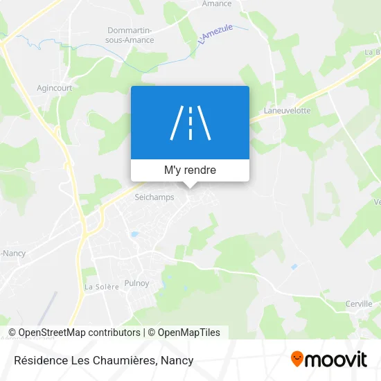 Résidence Les Chaumières plan