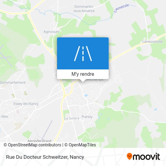 Rue Du Docteur Schweitzer plan