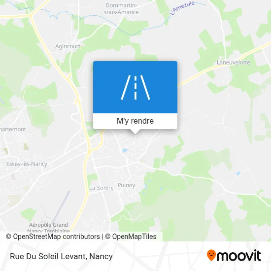 Rue Du Soleil Levant plan