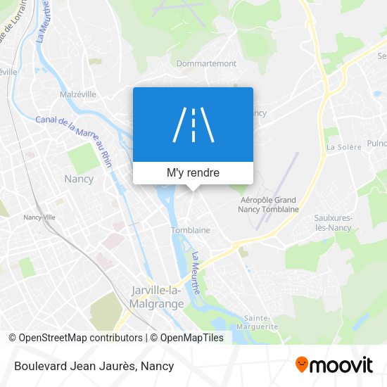 Boulevard Jean Jaurès plan