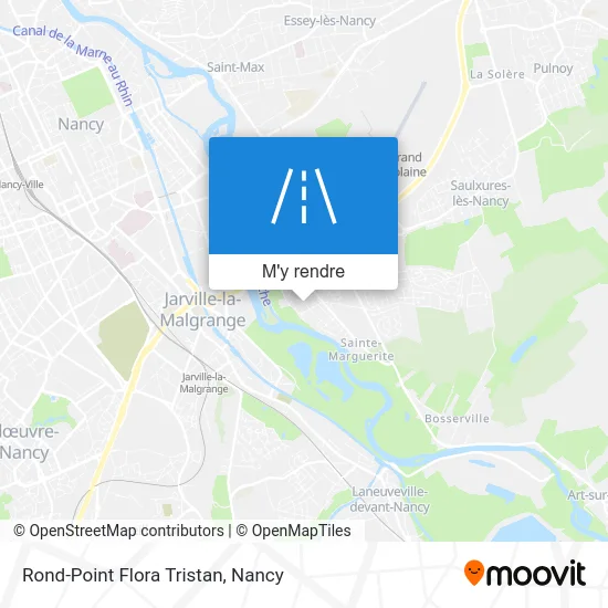 Rond-Point Flora Tristan plan