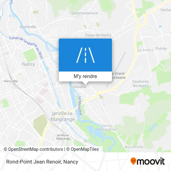 Rond-Point Jean Renoir plan