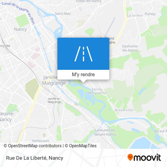 Rue De La Liberté plan